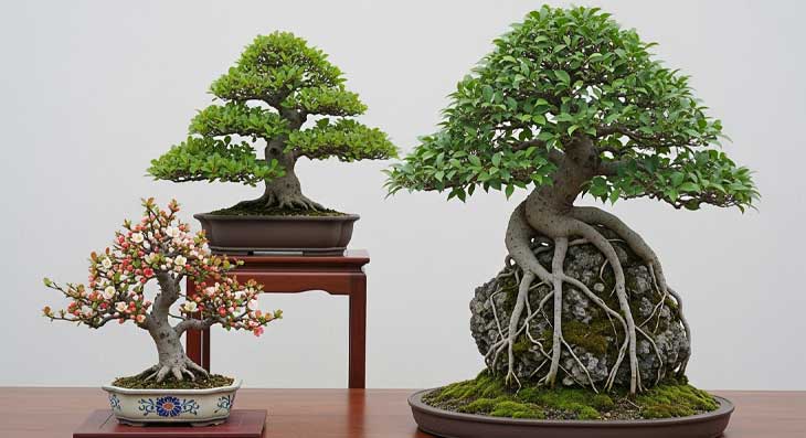 بونسای و انواع آن