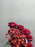 باکس گل رز قرمز طرح پندی - Image 4