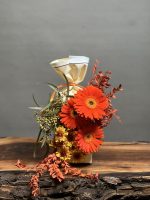 دسته گل شکلاتی طرح اورنج