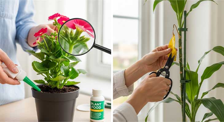 روشهای تقویت گل و گیاهان آپارتمانی