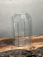 شیشه تراریوم چندوجهی طرح گنبدمربع