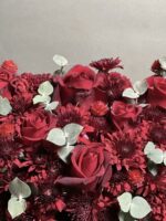 باکس گل ولنتاین رز قرمز طرح love - Image 4