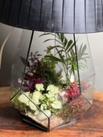 تراریوم چراغ خواب چند ضلعی طرح چراغ زنده - Image 5