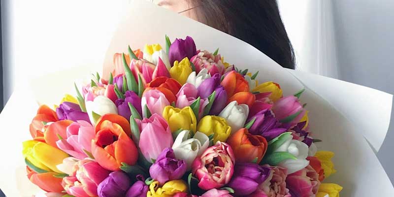 بهترین گل برای هدیه به خانم ها