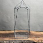 شیشه تراریوم طرح طبیعت گنبد 40 Cm
