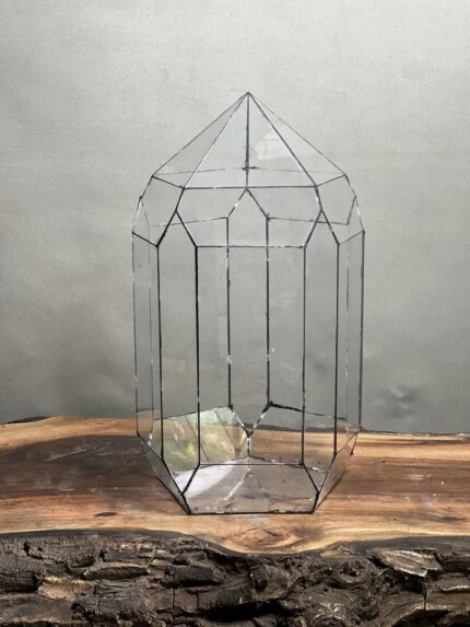 شیشه تراریوم چند وجهی طرح گنبد پرو 40 Cm