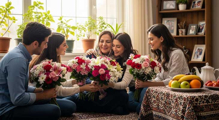 خرید گل روز مادر