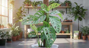 معرفی انواع گیاه برگ انجیری مانسترا آدانسونی (Monstera adansonii)